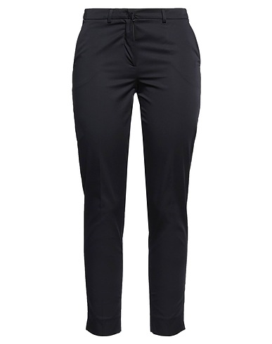 SEVENTY VENEZIA Casual trouser Black 96% Cotton, 4% Elastane