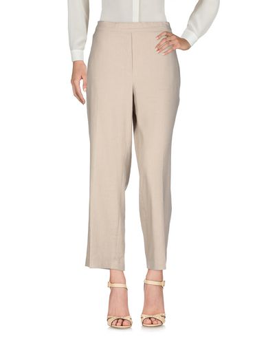 Shop Seventy Sergio Tegon Woman Pants Beige Size 8 Linen, Cotton, Polyamide, Elastane