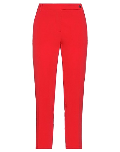 PINKO Casual pants Red 94% Polyester, 6% Elastane