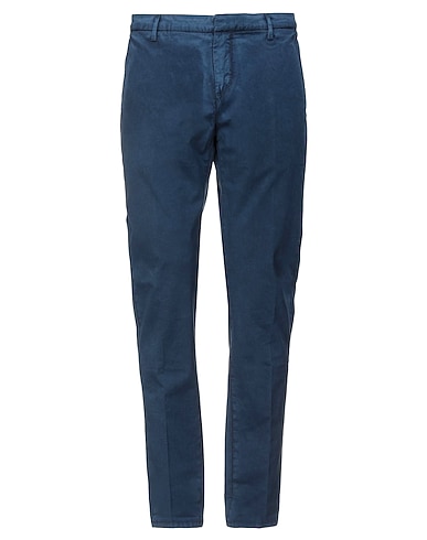 DONDUP Casual trouser Midnight blue 96% Cotton, 4% Elastane
