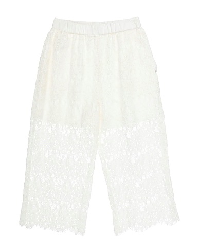 PINKO UP Casual pants White 62% Cotton, 20% Polyamide, 18% Viscose
