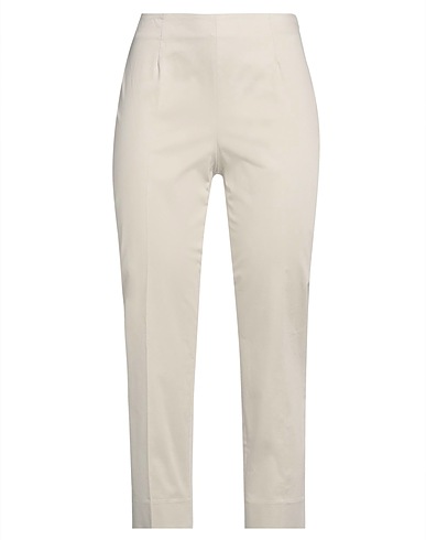 PESERICO Casual trouser Grey 96% Cotton, 4% Elastane