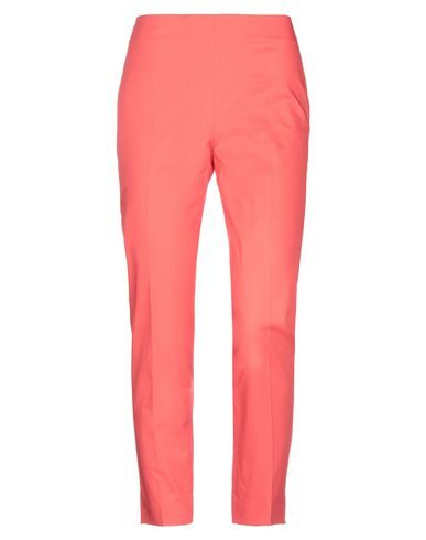 M Missoni Cropped Cotton-blend Stretch-cady Tapered Pants In Coral