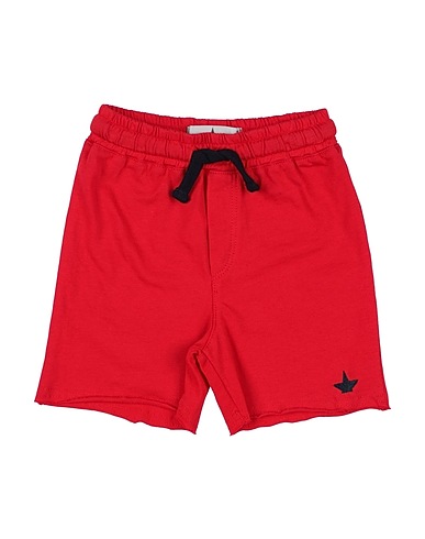 MACCHIA J Shorts & Bermuda Red 100% Cotton