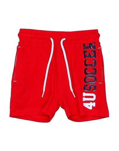 PACIOTTI 4US Shorts & Bermuda Rosso 100% Cotone