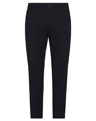 BE ABLE Casual pants Black 100% Virgin Wool