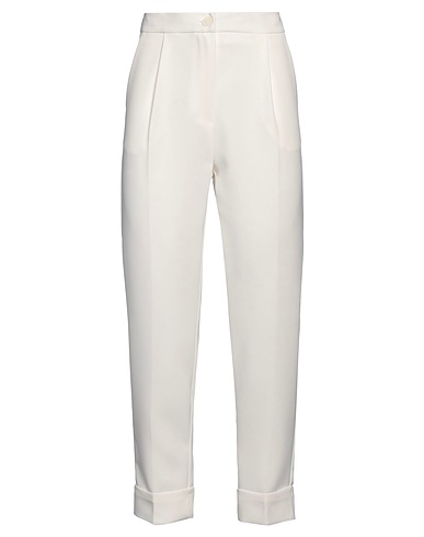 ALPHA STUDIO Pantalone Avorio 91% Poliestere, 9% Elastan