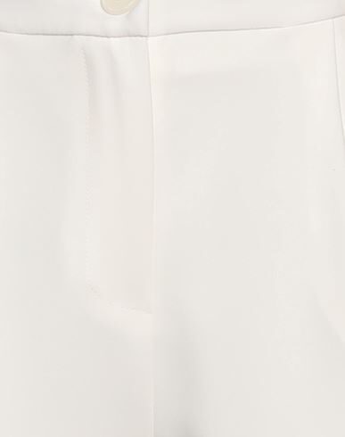 Alpha Studio Woman Pants Ivory Size 8 Polyester, Elastane In White