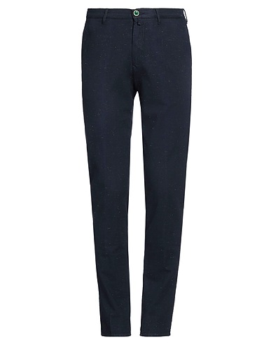 BARBATI Casual pants Midnight blue 98% Cotton, 2% Elastane