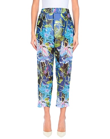 HANITA Casual trouser Blue 100% Polyester