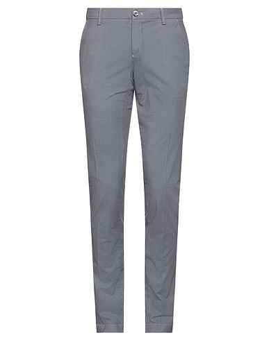 THIRD DENIM LTD. Casual trouser Midnight blue 97% Cotton, 3% Elastane