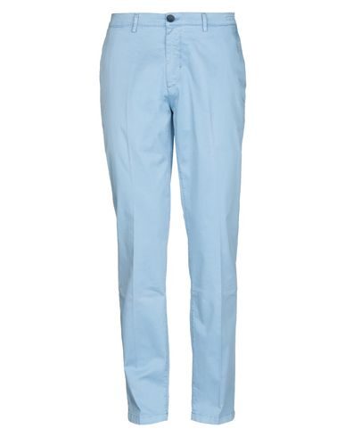 Yan Simmon Casual Pants In Sky Blue