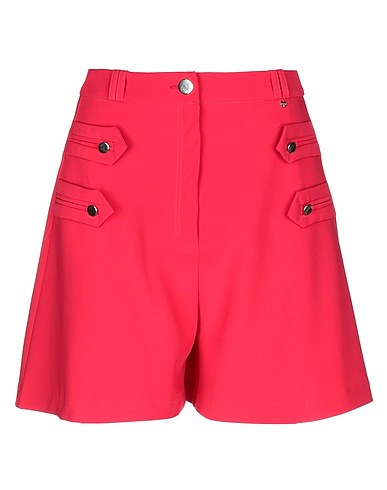 ANNARITA N Shorts & Bermuda Coral 88% Polyester, 12% Elastane
