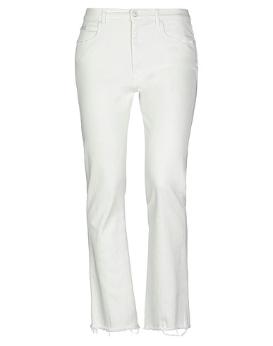 (+) PEOPLE Bootcut Jeans Off white 92% Cotton, 6% Elastomultiester, 2% Elastane
