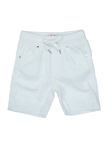 IL GUFO Shorts & Bermuda White 97% Cotton, 3% Elastane