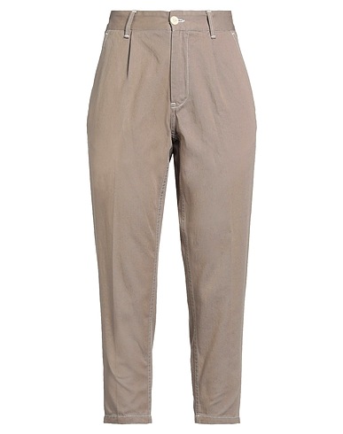 HAIKURE Casual pants Khaki 99% Cotton, 1% Elastane