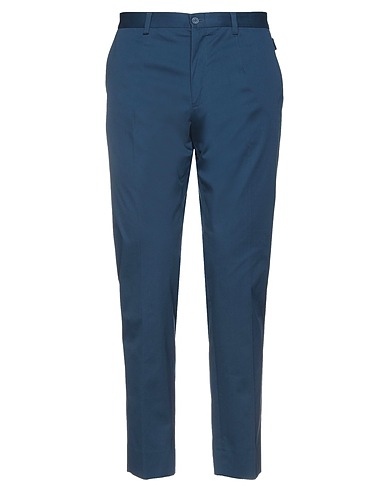 DOLCE&GABBANA Casual pants Blue 97% Cotton, 3% Elastane