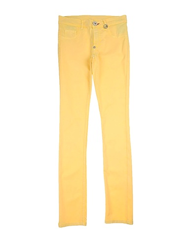 PHILIPP PLEIN Pantalone Giallo 97% Cotone, 3% Elastan