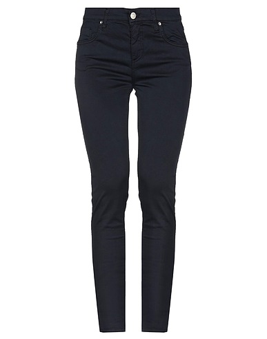 FIFTY FOUR Pantalone Blu notte 97% Cotone, 3% Elastan