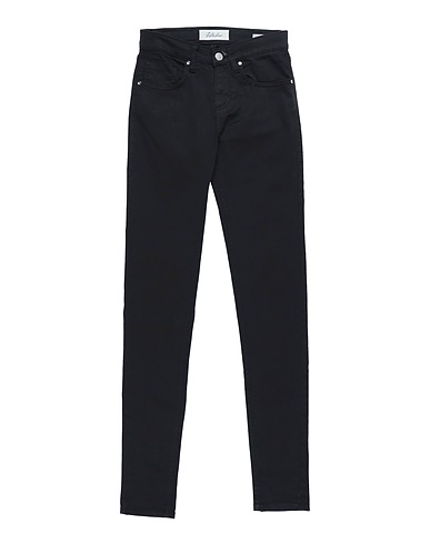 FIFTY FOUR Pantalone Nero 97% Cotone, 3% Elastan