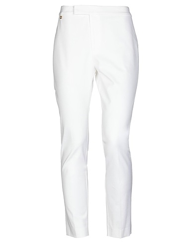 LAUREN RALPH LAUREN Повседневные брюки Белый 53% Хлопок, 41% Вискоза, 6% Эластан