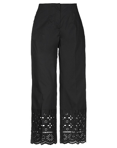 SEVENTY VENEZIA Hosen Schwarz 96% Baumwolle, 4% Elastan, Polyester