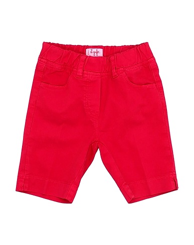 IL GUFO Shorts & Bermuda Red 98% Cotton, 2% Elastane