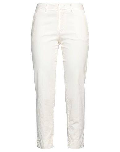PT Torino Casual pants Cream 98% Cotton, 2% Elastane