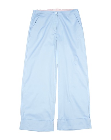 PINKO UP Casual pants Sky blue 97% Cotton, 3% Elastane