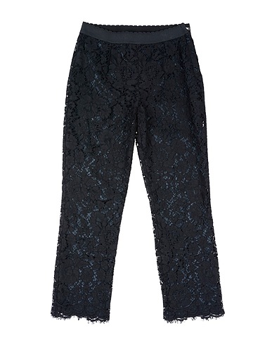 DOLCE&GABBANA Pantalone Nero 46% Cotone, 43% Viscosa, 11% Poliammide