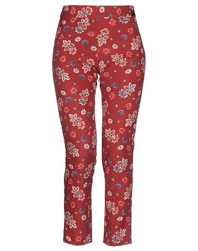 BLUGIRL Casual pants Brown 90% Polyester, 10% Elastane