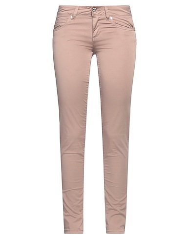LIU •JO Casual trouser Khaki 98% Cotton, 2% Elastane