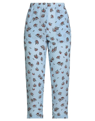 MARNI Pantalone X FRANK NAVIN Celeste 100% Seta