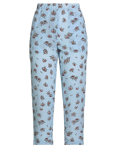 MARNI Casual pants X FRANK NAVIN CELESTE 100% Silk