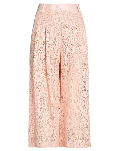 SEVENTY VENEZIA Casual pants Pink 46% Viscose, 39% Cotton, 15% Polyamide, Polyester