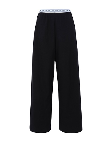 I'M ISOLA MARRAS Casual pants PANTALONE LUNGO FELPA
 Black 100% Cotton