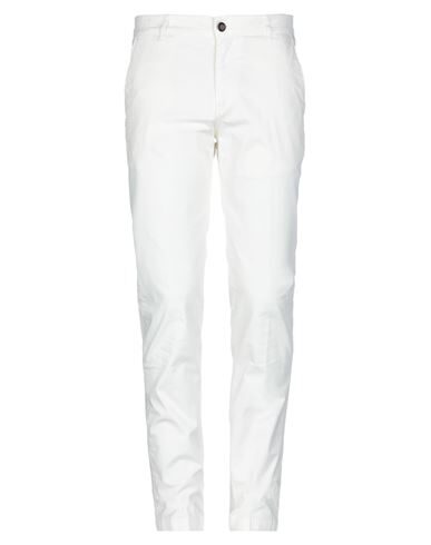 Camouflage Ar And J. Casual Pants In White