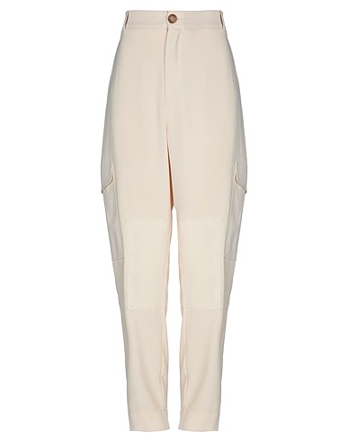 SEE BY CHLOÉ Casual pants Beige 94% Polyester, 6% Elastane