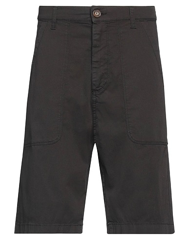 DIRK BIKKEMBERGS Shorts & Bermuda Black 97% Cotton, 3% Elastane