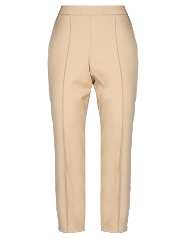 TWINSET Pantalone Beige 68% Poliestere, 30% Viscosa, 2% Elastan