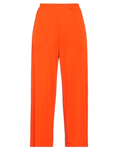 SEVENTY VENEZIA Casual trouser Orange 94% Polyester, 6% Elastane