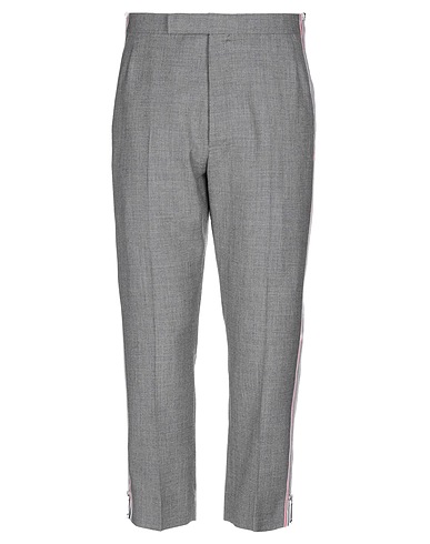 THOM BROWNE Casual trouser Grey 100% Wool