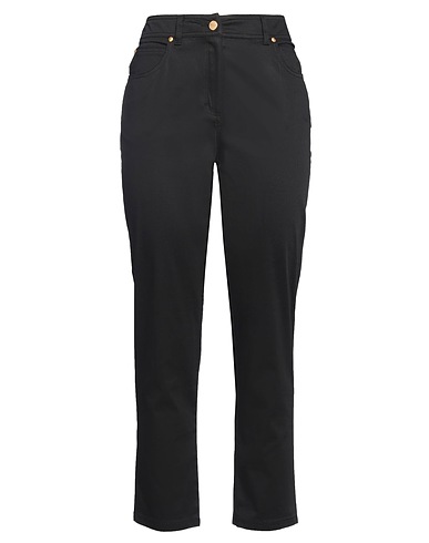 CLIPS MORE Casual pants Black 97% Cotton, 3% Elastane