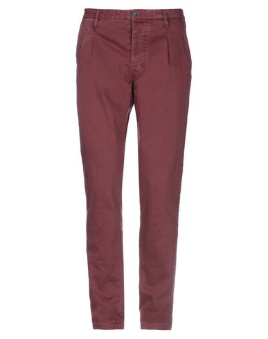 Phil Grey Casual Pants In Maroon