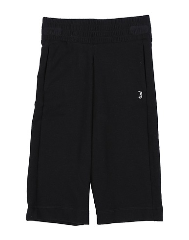 JIJIL JOLIE Casual trouser Black 94% Cotton, 6% Elastane, Polyurethane coated