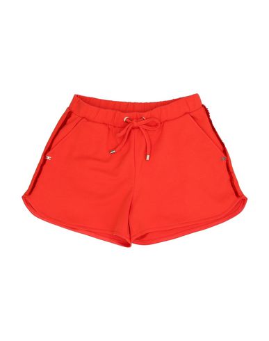 Shop Elisabetta Franchi Toddler Girl Shorts & Bermuda Shorts Coral Size 6 Cotton, Elastane In Red