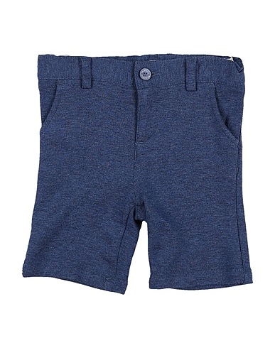 BYBLOS Shorts & Bermuda Slate blue 92% Viscose, 7% Nylon, 1% Elastane