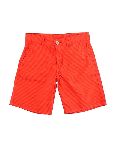 NORTH SAILS Shorts & Bermuda Orange 100% Cotton