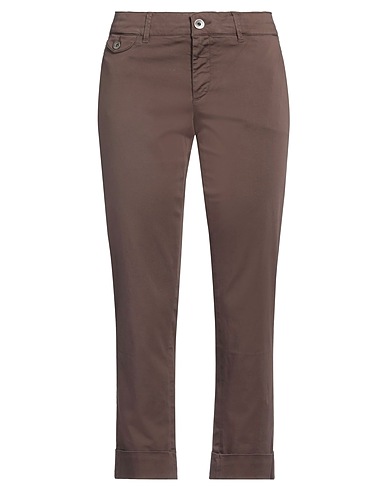 JACOB COHЁN Casual trouser Brown 96% Cotton, 4% Elastane