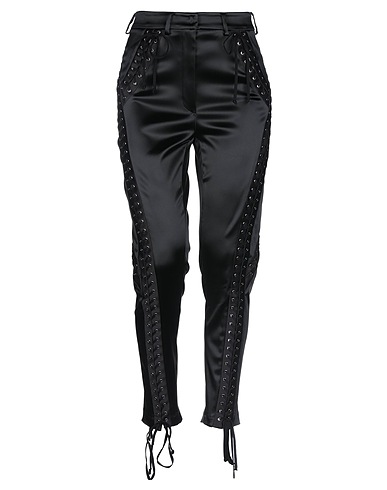 DOLCE&GABBANA Casual pants Black 52% Acetate, 23% Polyamide, 20% Silk, 5% Elastane